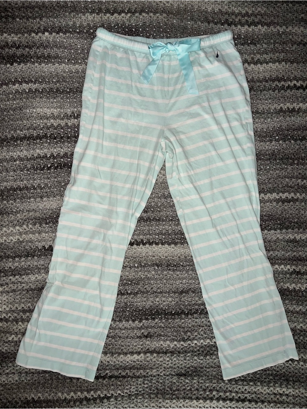 Striped Cotton Pajama Pants